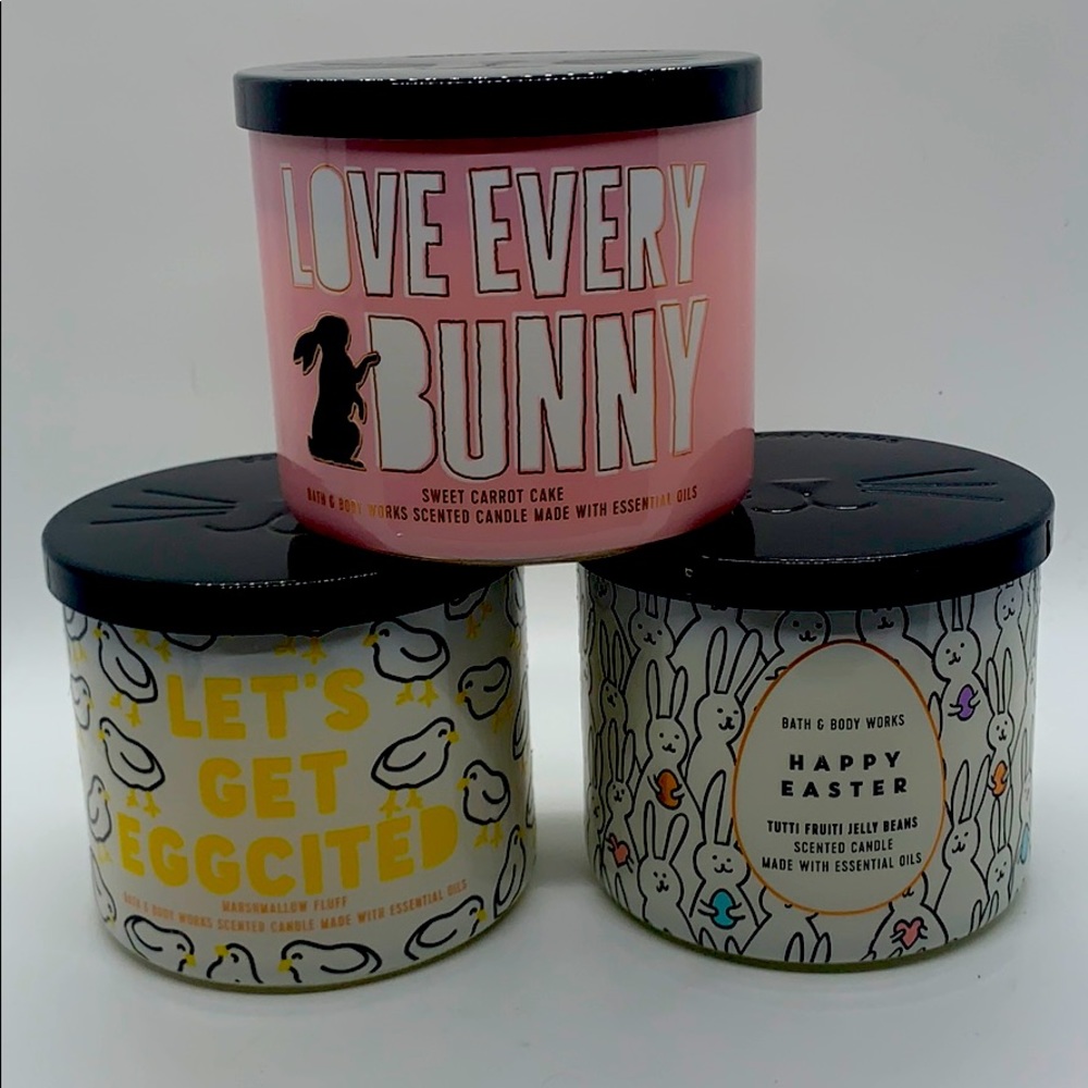 NEW Set Easter Candles from Bath & Body Works